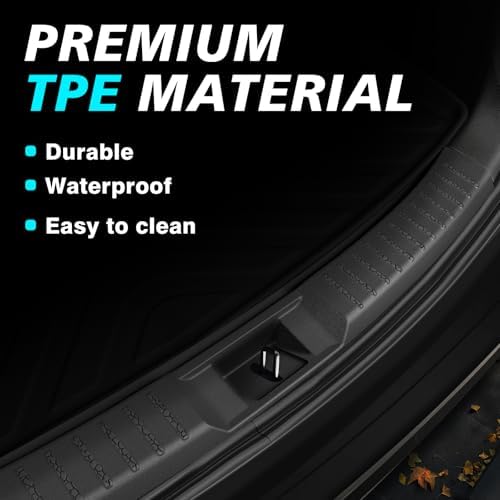 BestEvMod for CR-V 2023+ Upgrade Rear Bumper & Trunk Sill Cover Protector - Image 3