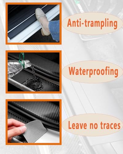 LINOAH Door Sill Protectors for RAM 1500 - Image 5