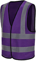 AYKRM 12 colour High visibility viz vest hi vis viz reflective work by AYKRM