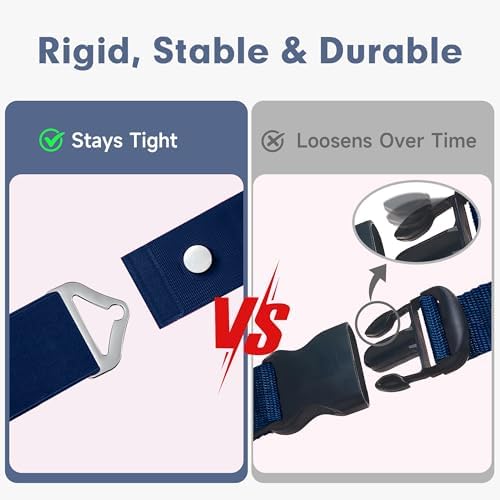 2-in-1 Travel Belt for Luggage Over Handle, Luggage Belt for Carry on Bag - Image 5