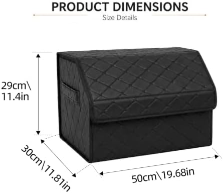 Leather Car Trunk Organizer - Image 2