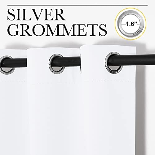 NICETOWN Draperies Curtains Panels, 2 Panels, 29 by 40, Blocking Out 50% - Image 3