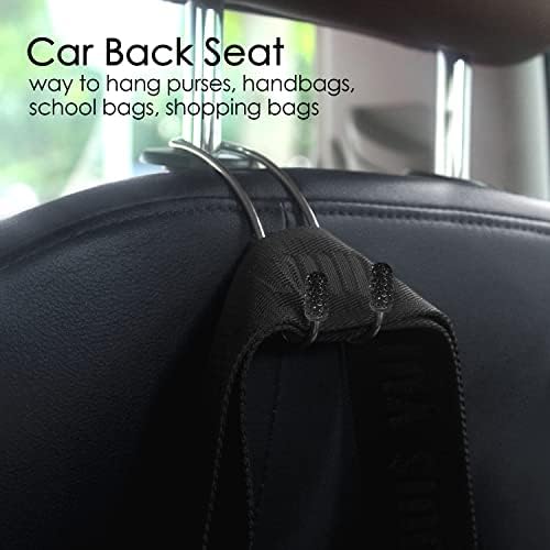 Guoord 【2026 Upgraded】 Car Headrest Hooks Decorations, Auto Hooks Car Hangers - Image 2