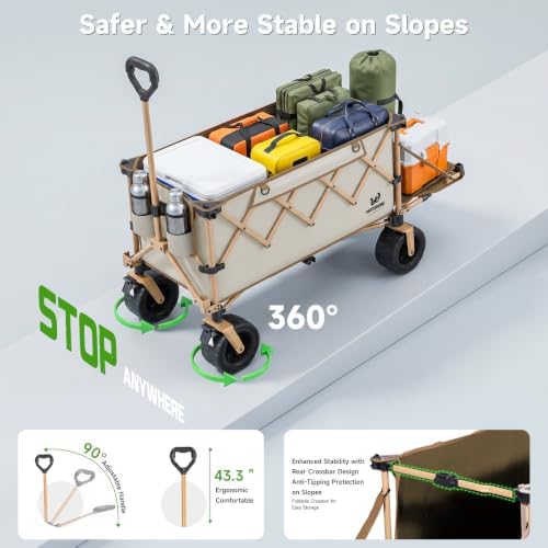 Whitsunday Collapsible Folding Wagon - Image 3