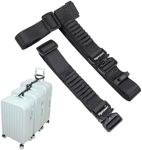 Vigorport Luggage Straps, Metal Luggage Connector Straps by Vigorport