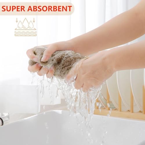 Homaxy 100% Cotton Waffle Weave Kitchen Dish Towels 12-Pack - Image 3