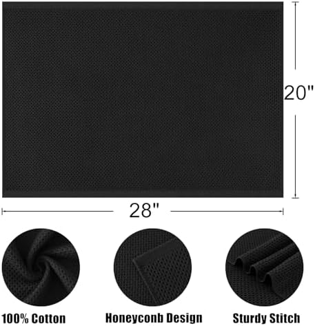 Kitinjoy 100% Cotton X‑Large 4-Pack Kitchen Towels - Image 4
