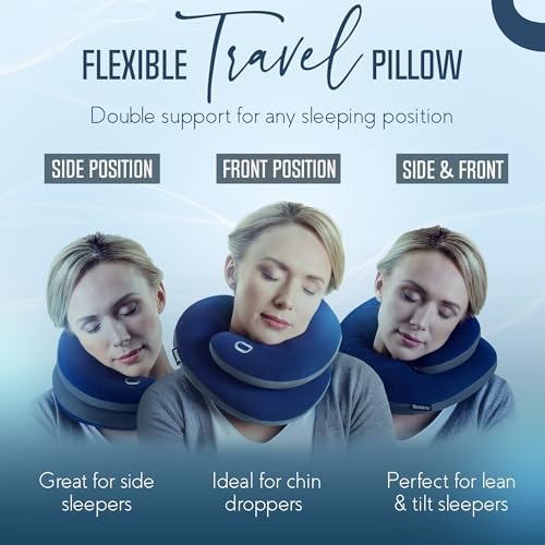 BCOZZY Travel Neck Pillow for Airplane - Image 3