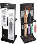Wet Umbrella Stand with Bag Holder, Entryway Organizer with Drip Tray by DIYStressballmakingkit