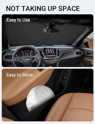 Proadsy Custom Fit Car Windshield Sun Shade - Image 5