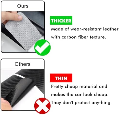 Newace Car Door Sill Protectors Compatible - Image 4