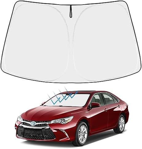 Proadsy Custom Fit 2013-2017 Toyota Camry Windshield Sun Shade, Blocks Heat by Proadsy