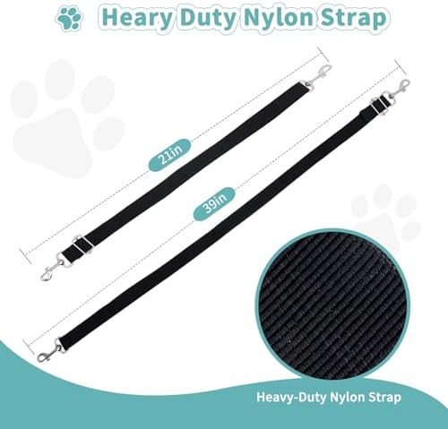 2Pcs Straps of Dog Car Seat Cover - Image 2