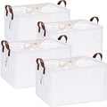 Hinwo 31L Large Canvas Storage Bin by Hinwo