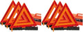 DSV Standard Warning Triangles, Safety Triangles DOT Approved, 6 Pack, by DSVStandard