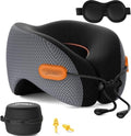 Ergonomic Travel Pillow, 100% Memory Foam Travel Neck Pillow by jiaao