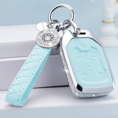 for GMC Key Fob Cover with Keychain, 6 Buttons - Image 2