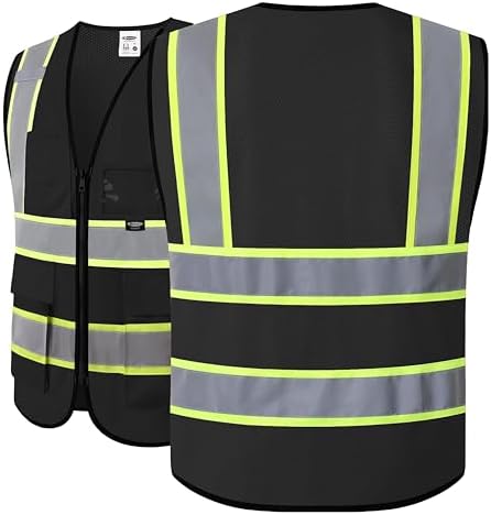 JKSafety Safety Vest for men women Hi Vis Vest - Image 5