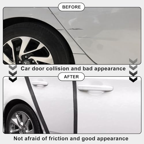 Storystore Car Door Edge Guard, 2.7 in x 33 Ft Black Door Edge Protector - Image 5