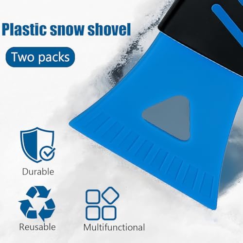 Ice Scraper for Car Windshield, Auto Freezer Shovel Defroster, Universal Fit - Image 3