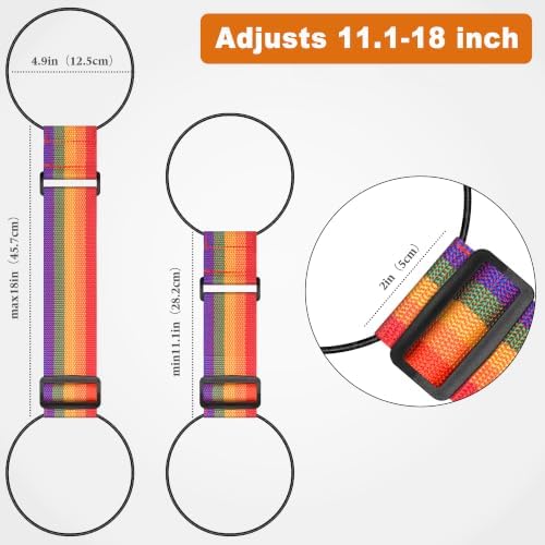 Mayski 4 Pack Adjustable Elastic Luggage Connector Straps - Image 4