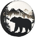 Bear and Mountain Spare Tire Cover Wheel Protectors by Ovitssrk