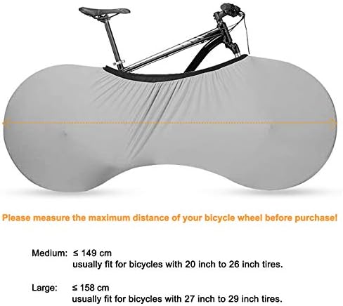 Bike Wheel Cover Indoor Dust-Proof and High Elasticity Bicycle Wheel Bag - Image 3