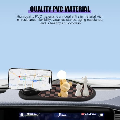 Multifunctional Car Anti-Slip Pad, 3 in 1 Rotatable Non-Slip Vehicle Dashboard - Image 6