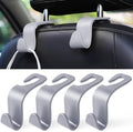 LivTee Car Seat Headrest Hook, Car Headrest Hidden Hook, 4 Pack Universal Auto by LivTee
