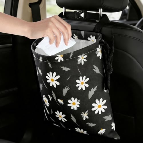 Daisy Flower Car Trash Bag - Image 6