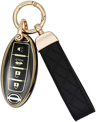 SUNCARACCL for Nissan Key Fob Cover by SUNCARACCL
