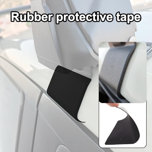 Car Roof Rack Hook Protector Pads, Anti-Scratch Silicone Stickers - Image 3