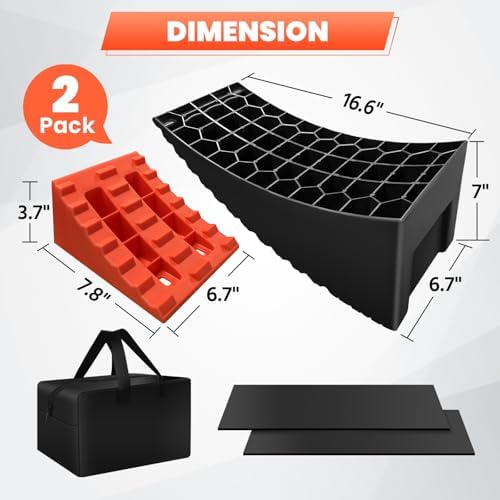 ROBLOCK 6.3" Lift RV Leveling Blocks 2 Pcs - Image 2