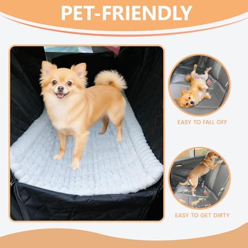 2-in-1 Dog Car Seat Cover & Dog Car Pet Bed Mat - Image 2