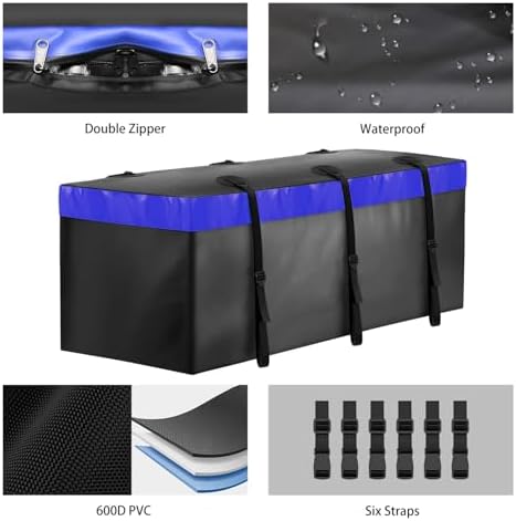 FORWODE 60x24x6 Hitch Carrier for 2 Inch Receiver, 500LB Capacity Hitch Mount - Image 5