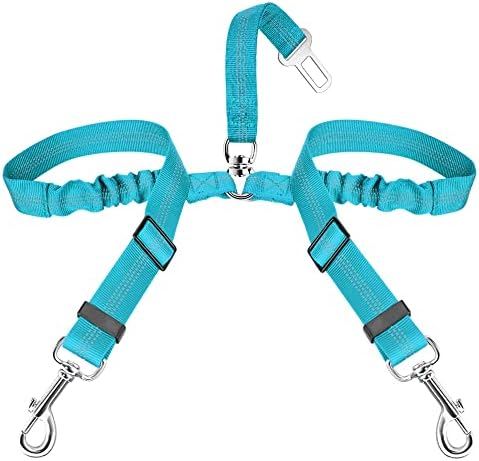 SlowTon Double Dog Seat Belt for Car by SlowTon