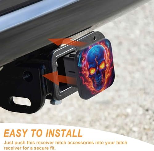 2" Trailer Hitch Cover Rubber Receiver Tube Cap Trailer Hitch Covers - Image 4