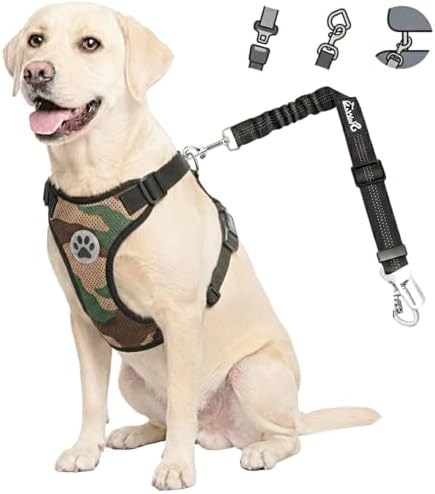 Lukovee Dog Car Harness Seat Belt, Harness & Seatbelt by Lukovee