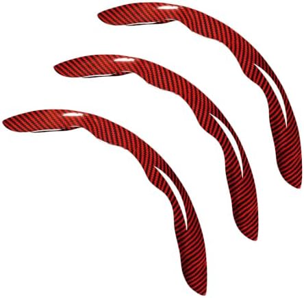 3pcs Universal Carbon Fiber Steering Wheel Cover, Anti-Slip & Segmented Design - Image 6
