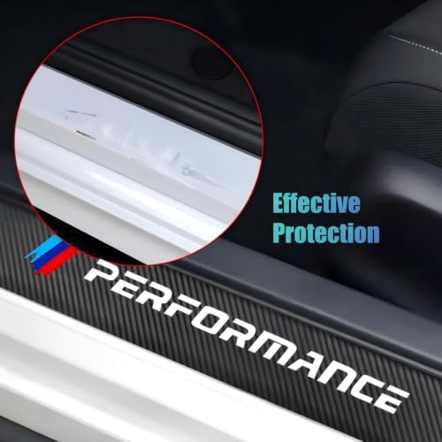 4-Pack Car Door Sill Guards Anti-Scratch Threshold Stickers - Image 3