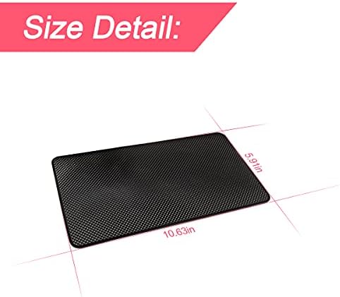 10.6 x 5.9 Inch Car Dashboard Anti-Slip Mat - Image 2