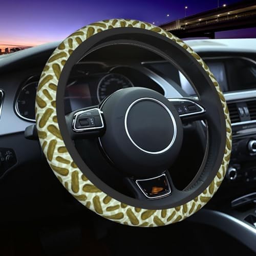 Pickles Steering Wheel Covers Non Slip Neoprene Steering Wheel Protector Cover by KUOAICY
