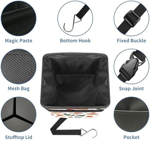 Car Trash Can – Multi-Purpose, Lightweight and Portable - Image 6