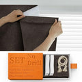 100% Self Adhesive Blackout Curtains- Stick on Curtains Shades Window Blinds by Sovtfides