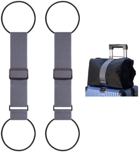 Luggage Strap for Luggage, Family Set Grey by Unknown