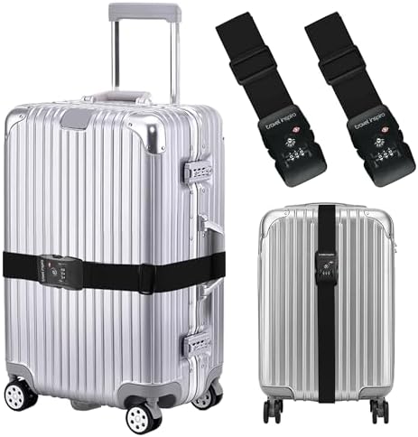 Travel Inspira 2 Pack Luggage Straps by TravelInspira