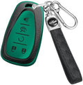 for Chevy Key Fob Cover, 5 Buttons TPU Leather Texture Key Cover by CARKEYCOVERforKERHXLE