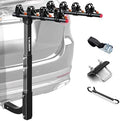 IKURAM R 4 Bike Hitch Mount Foldable Bicycle Carrier, Fits 2" Receiver by IKURAMR