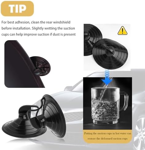 39.3"x19.7" Back Window Sun Shades - Image 4