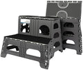 Bee Neat Foldable Dog Stairs, Collapsible Pet Step Ladder, Supports 300lbs by BeeNeat